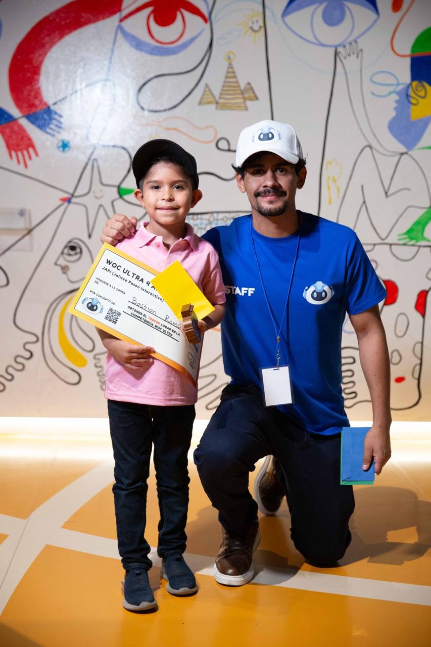 Bastian Romo, tercer lugar de WOC 4 ALL