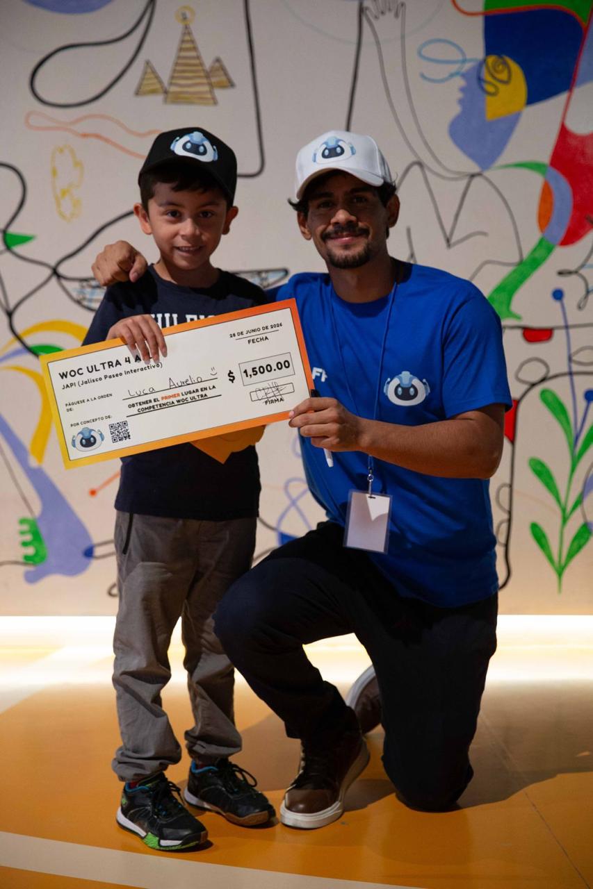 Luca Aurelio, primer lugar de WOC 4 ALL